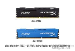 DDR3和DDR4內(nèi)存的區(qū)別是什么，可以一起用嗎？