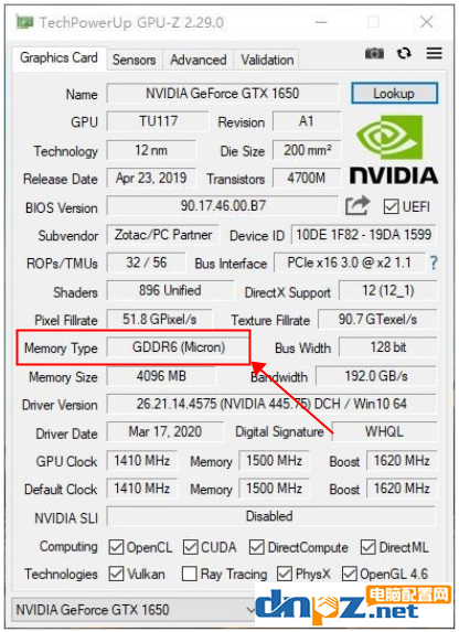 N卡又出新品，GDDR6顯存版的GTX1650即將上市